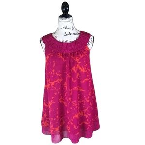 CAbi Origami Flowing Pink Blouse